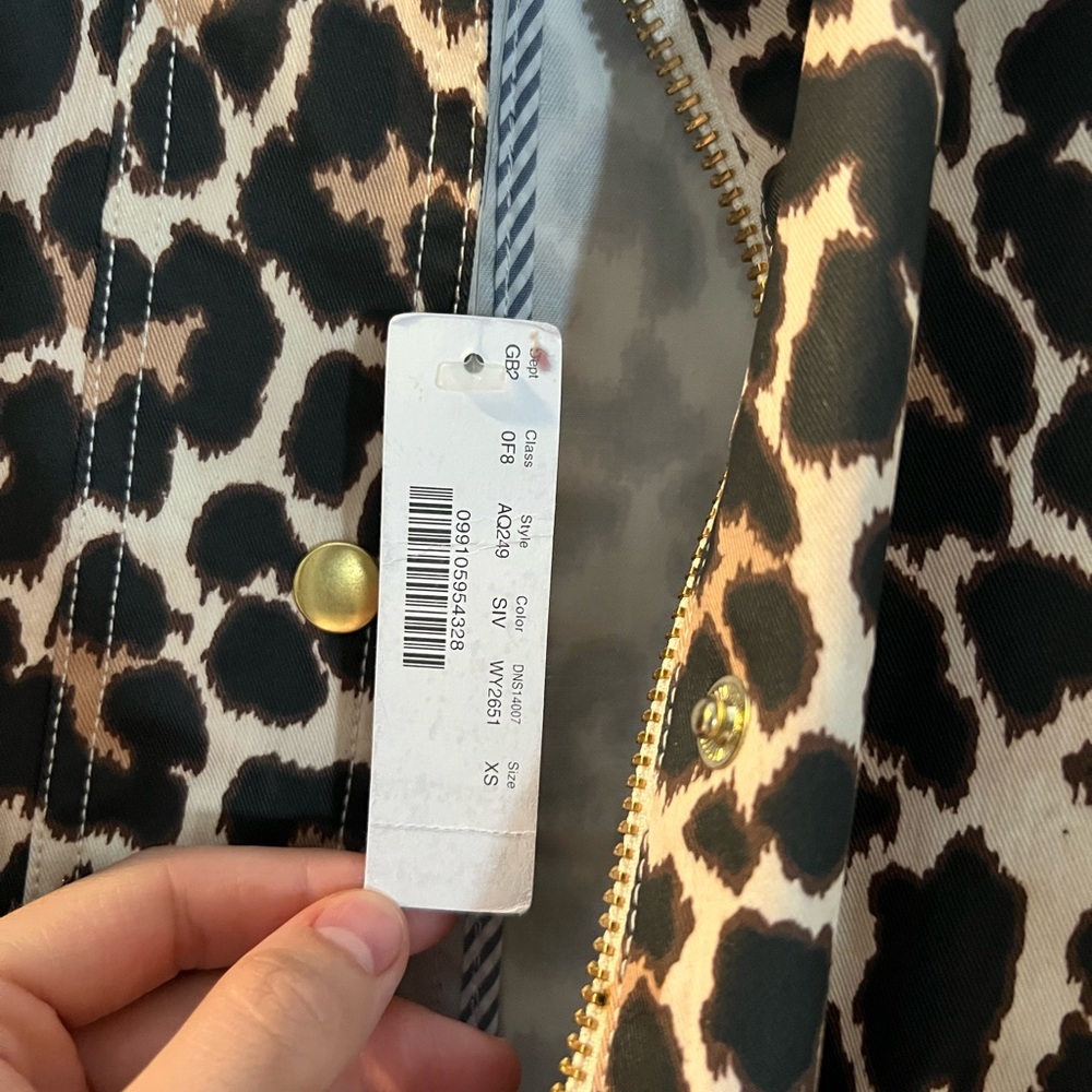 J.Crew Leopard Print Jacket - Picture 2 of 4